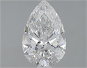 1.20 Carats, Pear F Color, SI2 Clarity and Certified by GIA