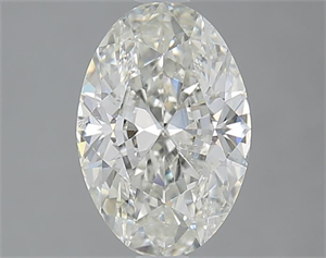 Picture of 1.52 Carats, Oval J Color, SI2 Clarity and Certified by GIA