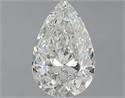 1.20 quilates, De pera , Color I, claridad SI1 y certificado por GIA