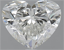 2.01 Carats, Heart I Color, VS2 Clarity and Certified by GIA