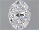 1.00 Carats, Oval E Color, SI1 Clarity and Certified by GIA
