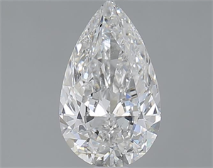 Picture of 1.01 Carats, Pear F Color, SI2 Clarity and Certified by GIA