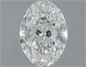 1.01 Carats, Oval F Color, VS2 Clarity and Certified by GIA