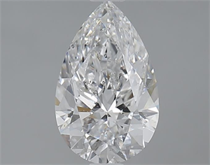 Picture of 1.20 Carats, Pear E Color, SI2 Clarity and Certified by GIA