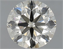 1.40 Carats, Round with Excellent Cut, M Color, VS1 Clarity and Certified by IGI