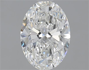 Foto 1.20 quilates, Ovalado , Color F, claridad VVS2 y certificado por GIA de