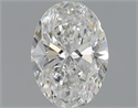 1.01 Carats, Oval H Color, SI2 Clarity and Certified by GIA