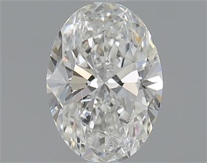Picture of 1.01 Carats, Oval H Color, SI2 Clarity and Certified by GIA