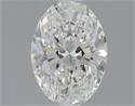 1.01 Carats, Oval H Color, VVS1 Clarity and Certified by GIA