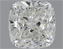 1.00 Carats, Cushion J Color, VVS2 Clarity and Certified by GIA