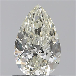 Picture of 0.72 Carats, Pear L Color, VVS1 Clarity and Certified by GIA