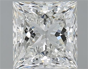 Picture of 1.50 Carats, Princess I Color, VVS2 Clarity and Certified by GIA