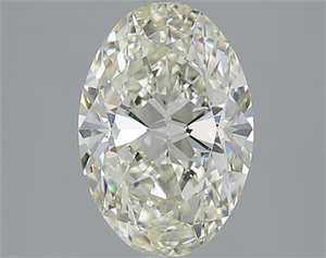 Picture of 2.03 Carats, Oval J Color, VVS2 Clarity and Certified by GIA