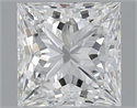 2.50 quilates, Princesa , Color F, claridad VVS2 y certificado por GIA
