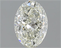 1.50 Carats, Oval J Color, VVS2 Clarity and Certified by GIA