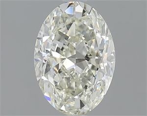 Picture of 1.50 Carats, Oval J Color, VVS2 Clarity and Certified by GIA