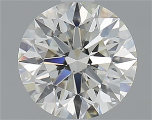 Picture of 1.00 Carats, Round with Excellent Cut, K Color, VS1 Clarity and Certified by GIA