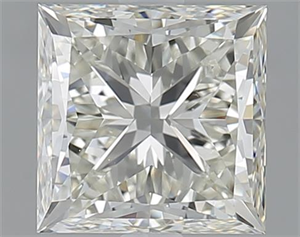 Picture of 2.00 Carats, Princess I Color, VS1 Clarity and Certified by GIA