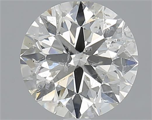 Picture of 1.70 Carats, Round with Excellent Cut, I Color, I1 Clarity and Certified by IGI
