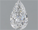 0.70 Carats, Pear E Color, SI1 Clarity and Certified by GIA