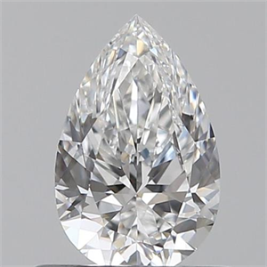Picture of 0.51 Carats, Pear E Color, IF Clarity and Certified by GIA
