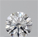 0.41 quilates, Redondo Ideal, Color D, claridad VVS1 y certificado por GIA
