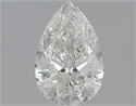 1.22 Carats, Pear H Color, SI2 Clarity and Certified by GIA