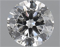 1.01 Carats, Round with Very Good Cut, I Color, SI2 Clarity and Certified by GIA