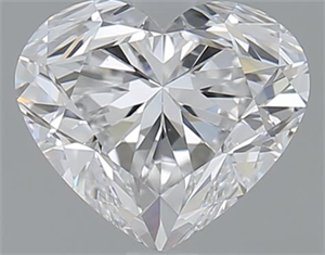 Picture of 1.51 Carats, Heart D Color, VS1 Clarity and Certified by GIA