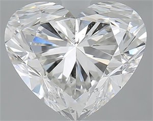 Picture of 3.02 Carats, Heart H Color, SI2 Clarity and Certified by GIA