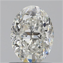 0.80 Carats, Oval H Color, VS2 Clarity and Certified by GIA