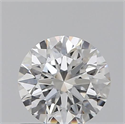 0.63 quilates, Redondo Ideal, Color E, claridad VVS1 y certificado por GIA