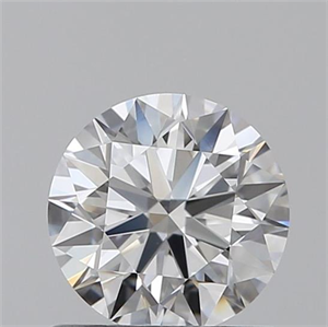 Picture of 0.70 Carats, Round with Excellent Cut, D Color, VS1 Clarity and Certified by GIA