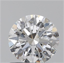 0.70 quilates, Redondo Ideal, Color E, claridad VS2 y certificado por GIA