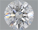 1.57 quilates, Redondo Ideal, Color D, claridad VS2 y certificado por GIA