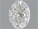 1.20 quilates, Ovalado , Color H, claridad VS2 y certificado por GIA