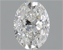 1.21 Carats, Oval H Color, VS2 Clarity and Certified by GIA