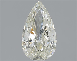 Picture of 1.00 Carats, Pear J Color, VS2 Clarity and Certified by IGI