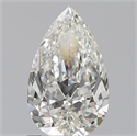 0.80 Carats, Pear H Color, VVS1 Clarity and Certified by GIA