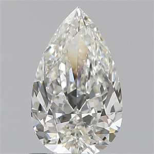 Picture of 0.80 Carats, Pear H Color, VVS1 Clarity and Certified by GIA