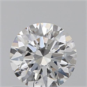 0.60 Carats, Round with Excellent Cut, G Color, VVS2 Clarity and Certified by GIA