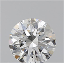 0.51 Carats, Round with Excellent Cut, G Color, IF Clarity and Certified by GIA