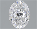 1.50 Carats, Oval E Color, SI1 Clarity and Certified by GIA