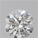 0.70 Carats, Round with Excellent Cut, F Color, VS2 Clarity and Certified by GIA