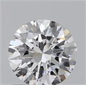 0.70 quilates, Redondo Ideal, Color D, claridad VS1 y certificado por GIA