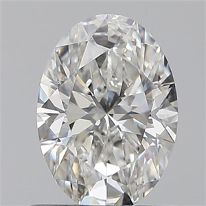 Picture of 0.70 Carats, Oval G Color, VS1 Clarity and Certified by GIA
