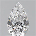 0.50 Carats, Pear D Color, VS1 Clarity and Certified by GIA