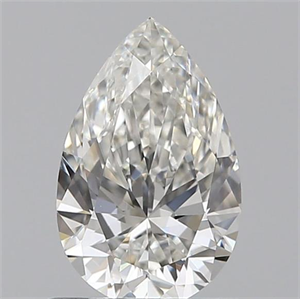 Picture of 0.70 Carats, Pear H Color, VS1 Clarity and Certified by GIA