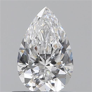 Picture of 0.53 Carats, Pear D Color, VS1 Clarity and Certified by GIA