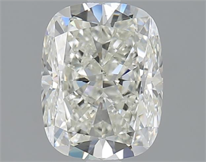 Picture of 2.01 Carats, Cushion K Color, SI1 Clarity and Certified by GIA